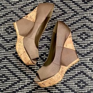 Mossomo Supply Company 5” Cork Wedge Sandals